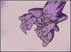 Attacco utilizzato da Vegeta contro Goku quando voleva distruggere la terra. Si alza in cielo e dopo una certa distanza raccoglie tutte le proprie forza tramite le mani e dopo scaglia tutta la potenza accumulata verso in questo caso la terra. 