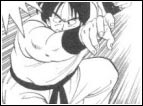 Si tratta del "Nuovo Colpo del Vento e delle Zanne del Lupo", cioè un miglioramento che Yamcha applica al suo precedente attacco del Rogafufuken e che usa per la prima volta al 22° Tenkaichi contro Tenshinhan.