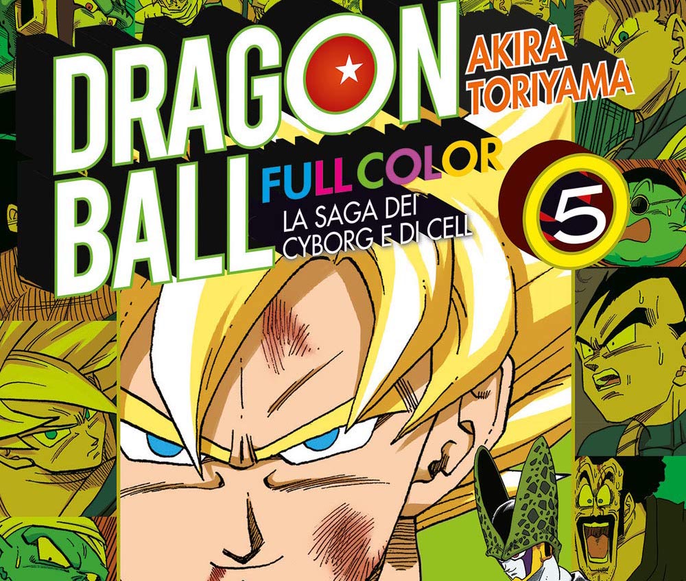 dragon ball full color volume 5 saga androidi e cell