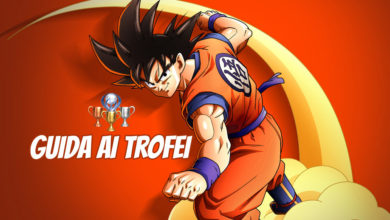 dbz kakarot guida ai trofei