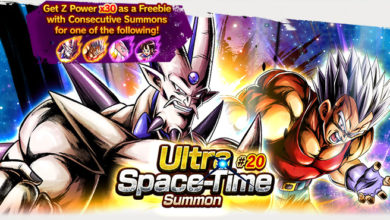 dragon ball legends space time duel summon 20