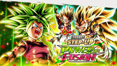 dragon ball legends power fusion step up