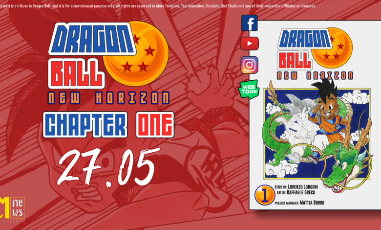 dragon ball new horizon 27 maggio capitolo 01