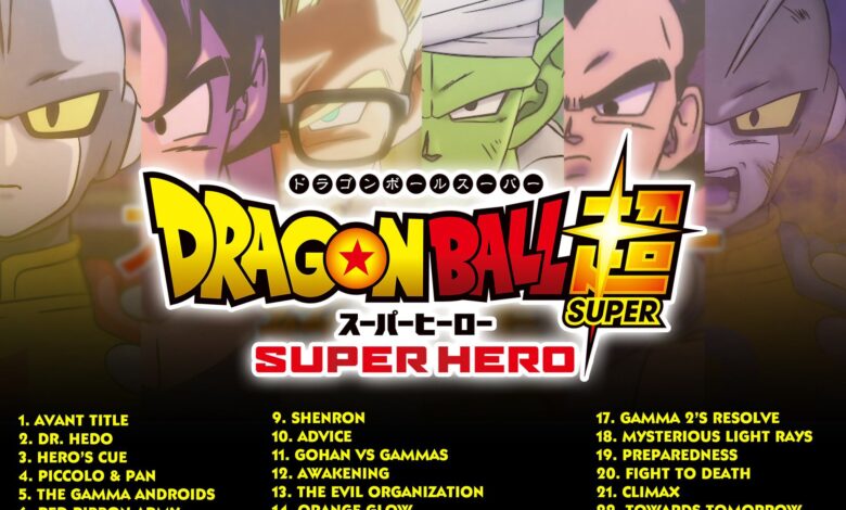 dragon ball super super hero colonna sonora